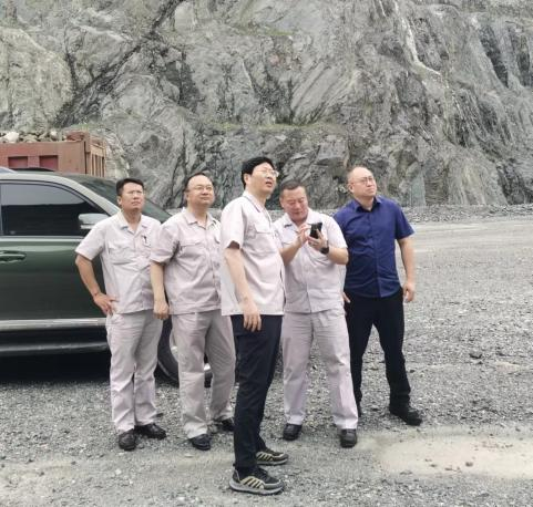 红豆钱包董事长鲁珏赴鞍山金和矿业有限公司督导检查防汛工作